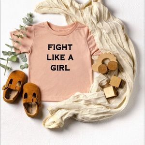 Fight like a girl - infant/toddler T-shirt